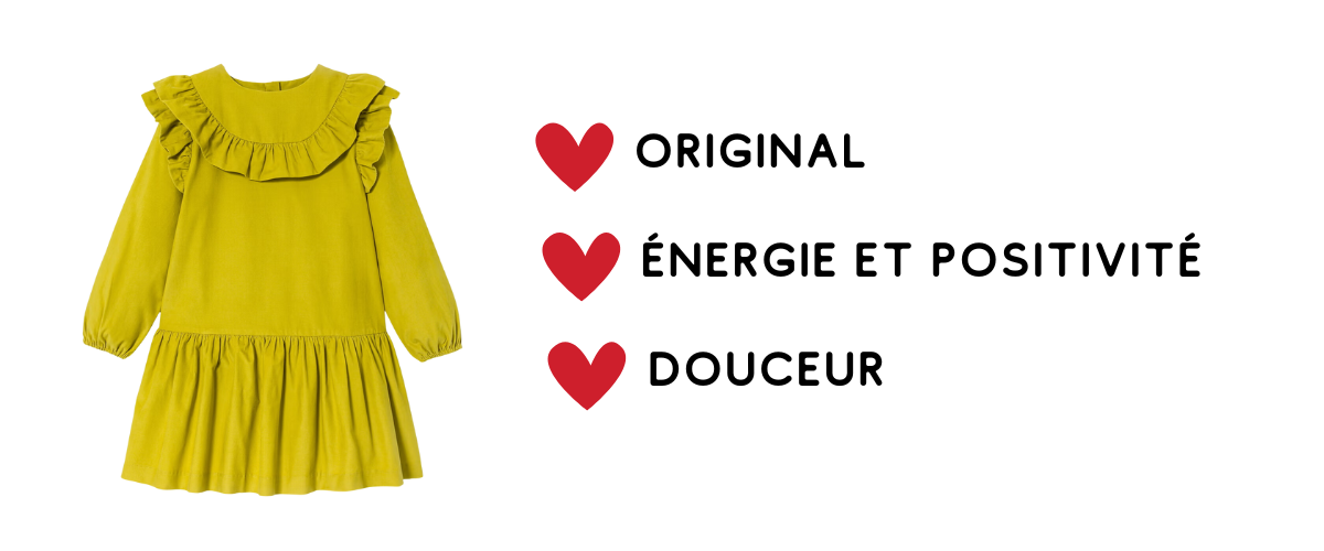 robe jaune enfant fille